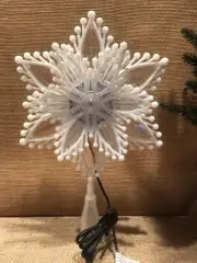 LED 12.5” LED SNOWFLAKE TREE TOPPER