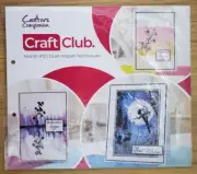 Crafters Companion Craft Club #12 Duet Inkpad Techniques Cardmaking Instruction