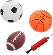 HOMOBABE 1 Set Ball Combination Basketball Basketball Jumping Ball Metal