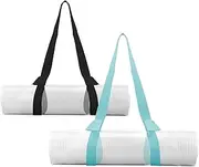 2 Packs Yoga Mat Strap for Carrying, Yoga Mat Carrier, Adjustable Yoga Mat Sling for Yoga Mat Exercise Mat, Strap Only