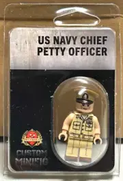 Brickmania Minifigure - US Navy Chief Petty Officer (BMF603MLF)