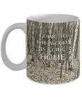 Coffee Mug ~ Going To The Woods White Mug ~ Nature ~ Trees ~ Forest ~ Gift ~ Cup