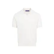 [Ralph Lauren Purple Label] Ralph Lauren Purple Label-Cream Johnny Cotton Pullover-Uomo L STAND
