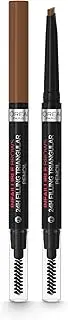 L'Oreal Paris Eyebrow Liner, Brow Filling Triangular Pencil, Natural Matte Finish, With Spoolie Brush, Up to 24H Wear, Infallible 24H, 6.0 Dark Blonde
