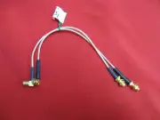 8" SMA female bulkhead SMB right angle Thermax RGS-316 m17/113 RG316 MIL-C-17G