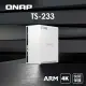 QNAP 威聯通 TS-233 2Bay NAS 網路儲存伺服器(不含硬碟)