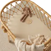 Snuggle Hunny Pebble Organic Bassinet Sheet / Change Pad Cover