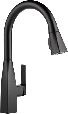 Peerless Single-Handle Kitchen Faucet Pull-Down Matte Black P7919LF-B