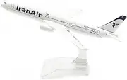 1:400 A330 Iran Air Plane Model Simulation Aircraft Model Aviation Model Aircraft Kits for Collection and Gift