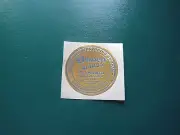 Jensen Speaker Label Pre 58' gold and blue 2"