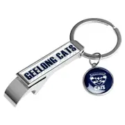 Geelong Cats AFL Can & Bottle Opener Key Ring