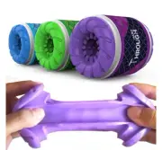 Purple Green Blue Silicone Masturbator Penis Stroker Sleeve Masturbation silicon
