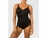 Miraclesuit Shapewear Sheer Shaping X-Firm Underwire Bodybriefer in Black