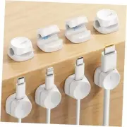 8Pack Cord Organizer [1s Lock] Spring Cable Management Clips - Desk Cord