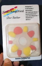 Sensory Kids Babies Chewing Silicone Teething Teether Star shape