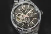 Orient Star Semi Skeleton Sapphire Gray Dial Automatic Steel Watch RE-AV0004N*au