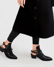 [Belle & Bloom] Can't Be Tamed Open Back Boot - Black