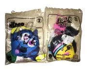 McDonald’s Finding Nemo Dory Keychain & Lego Movie 2 Wyldstyle Keychain