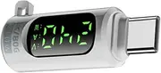 USB Voltage Tester | LED Digital Display Connector,High Speed Transportation 240W 40Gbps USB Adapter for Game Controller, Phone, Tablet, Laptop