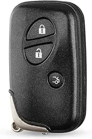 FLJKCT 3 Buttons Smart Remote Key Car Key Shell Case,for Lexus GS250 GS350 ES350 GS430 RX350 LX570 IS250 IS350