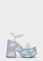 [Daisy Street] Cloud Chunky Platform Mules