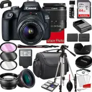 Canon EOS 2000D (Rebel T7) DSLR Camera with 18-55mm f/3.5-5.6 Zoom Lens ,...