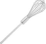 ULTECHNOVO Stainless Steel Electric Mixer Attachment for Drill Extended Beater Rod for Efficient Mixing Easy to Clean Kitchen Tool Compatible with Electric and Stand Mixers
