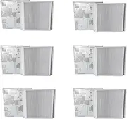 GYSABVCP Cabin Filter Car External Vent Filter A1678350200 Compatible with Mercedes Compatible with Benz W167 C167 2018-2021 GLE 350d 400d 450d GLE53 GLE63 Air Conditioning Filter(6 Pcs Cabin Filter)