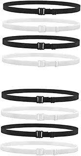 [DEARMAMY] Adjustable Elastic Waistband Adjustable Band Peony Stands Wisteria Event Rack Vine Adjustable Tuck Belt Stacker Elastic Draw for Pants Sweater Tuck Band Plastic