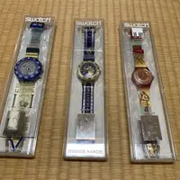 在飛比找蝦皮購物優惠-近全新 Swatch 手錶 奧運 亞特蘭大 3入 組合 me