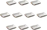 Set of 10, Chiyohisa Shino Kado, 3.7 x 2.8 x 0.8 inches (9.5 x 7.2 x 2 cm) | Chiyohisa Setomonohonpo
