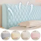 Latex Quilted Ice Silk Bed Headboard Cover Summer Soft Cool Bed Backrest Cover