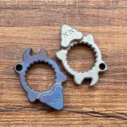 New Titanium Turtle Key Chain Necklace Pendants Beads