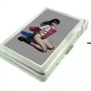 Pin Up Girls BP 100's Size Cigarette Case with Built in Lighter Wallet