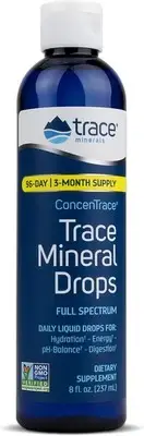 Trace Minerals ConcenTrace Drops | Full Spectrum Minerals | Ionic Liquid Magnesi
