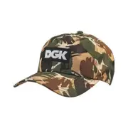 DGK Dirty Ghetto Kids "Recon" Strapback Hat (Camo) Unstructured Cap