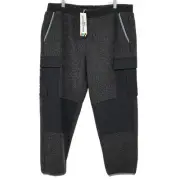 Smartwool NEW Men's XL Hudson Trail Pants Fleece Wool Blend Jogger Charcoal
