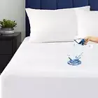 2 Pack Mattress Protector King Size 100% Waterproof Fitted Mattress Cover,