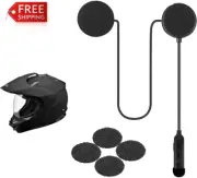 JZAQ Motorcycle Helmet Bluetooth Headset,Bluetooth 5.0,Waterproof Motorcycle Int