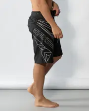 [Dexter] Dexter Men's Furtherance Board Shorts in Black/Silver Size 38 38 Black/Silver