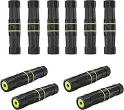 ZUZONG IP68 Waterproof Cat7 RJ45 Coupler, 10GB Shielded Pure Copper Ethernet Coupler IP68 Waterproof Ethernet Outdoor LAN Connector for Starlink/Cat5/Cat6/Cat6A/Cat7/Cat8 Ethernet Cable(10 PCS Female)