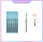 6PCS /caja Dental quirúrgico tungsteno carburo fresas longitud 25 mm FG-557XL