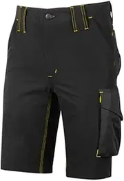 [U Power] FU196BC-2XL FU196BC-2XL-U-4 Future Shorts Model Mercury Black Carbon Size 2XL, Black, XL