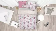 3D Unicorn Clouds Pattern Glasses Quilt Cover Set Bedding Sets Pillowcases 64