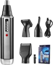 4 in 1 Ear and Nose Hair Trimmer Clipper for Men and Women-Professional USB Rech