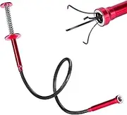 Magnetic Absorption Grabber Tools 24'' Four-claw Pickup Tool Pick Up Items In Narrow Space Flexible Waste Picking Tool for Engine Bay/Home Sink/Earring (Magnetic orientation)