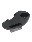 Folding Chair Tray Black Camping Clips on Cup Drinks Events Holder Lounger Tray