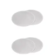 2x 2pc La Cafetiere Replacement Filter Spare For Coffee Knock Box Container WHT