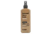 b.tan, Bronzed Like A Boss, Bronzing Spray Lotion with Coconut Oil, Peptides + Vitamin E, 8.45 fl oz (250 ml)