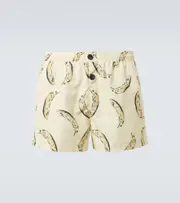 [Jacquemus] Jacquemus Puntini printed swim trunks UK 30 yellow